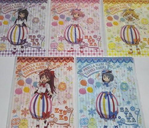 Amazon Co Jp 魔法少女まどか マギカ ローソン クリアファイル 16 全5種 鹿目まどか 巴マミ 暁美ほむら 美樹さやか 佐倉杏子 ホビー 通販