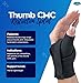 Comfort Cool Thumb CMC Restriction Splint. Patented Thumb Brace Provides Support and Compression. Helps with Arthritis, Tendinitis, Surgery, Dislocations, Sprains, Repetitive Use. Left Medium