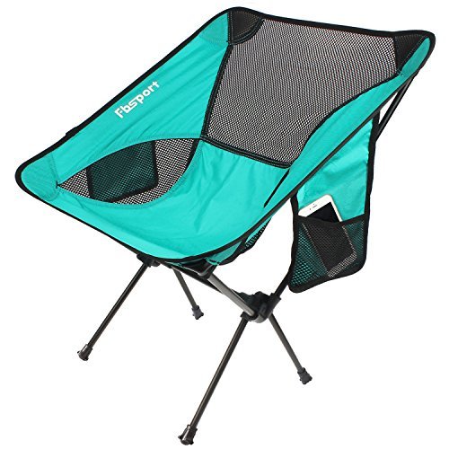 FBSPORT Lightweight Folding Camping Backpack Chair, Compact & Heavy Duty Portable Chairs for Hiking Picnic Beach Camp Backpacking Outdoor Festivals