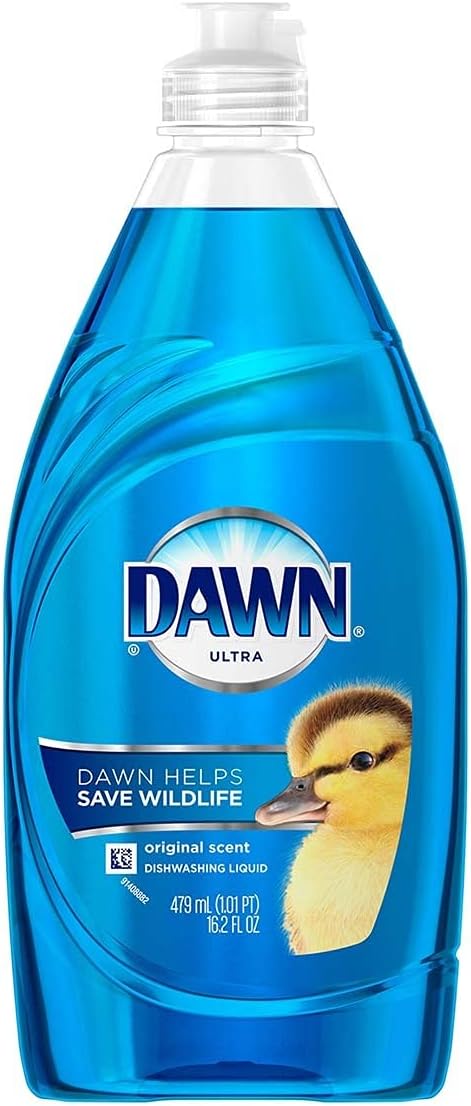 Dawn Ultra Original Dish Detergent Liquid Blu Plastic Squeeze Btl Rp, 16.2 Ounce : Health & Household