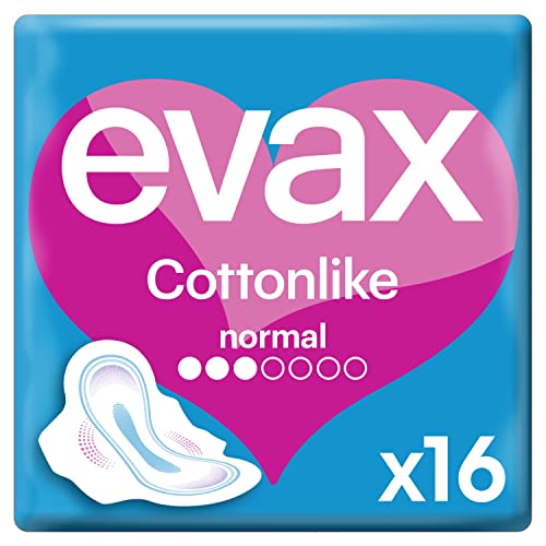 EVAX Cottonlike Normal Compresas con Alas - 16 unidades