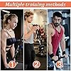 U/R Fitness LAT and Lift Pulley System with 2 Handles,Muscle Strength Training Machine for Triceps Pull Down, Biceps Curl, Back, Forearm, Shoulder-Multi Purpose Exercise Equipment for Home Workouts