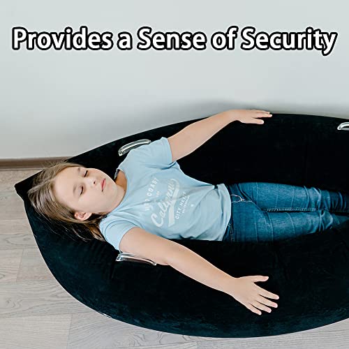 Peapod sensorial inflável para crianças com necessidades sensoriais (152 cm, idades 6-12) - espregui