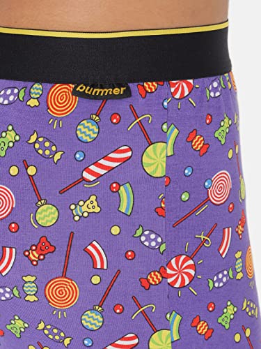 Image of Bummer Micro Modal Boxer Shorts for Men - Ultra Soft & Breathable, 3 Times Softer Than Cotton, Anti-Bacterial, Stretchable for Ultimate Comfort & Style, Pack of 1 (A Shark Tank Product)