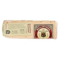 Vista 4 de Sartori Reserve Black Pepper BellaVitano Cheese Wedge, 5 onzas- 12 por caja.