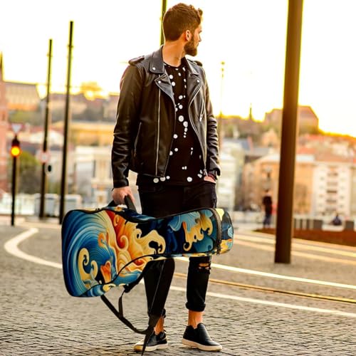 JRHEJTFZ Housse pour guitare acoustique de 1,9 cm d’épaisseur – Imperméable – Durable et élégant – Motif limace de mer, Multicolore., 42.9×16.9×4.7 in, Motif imprimé tendance - Les Beatles, Paul McCartney, John Lennon, RIngo Starr, George Harrison JRHEJTFZ Housse pour guitare acoustique de 1,9 cm d'épaisseur - Imperméable - Durable et élégant - Motif limace de mer, Multicolore., 42.9x16.9x4.7 in, Motif imprimé tendance – Image 7