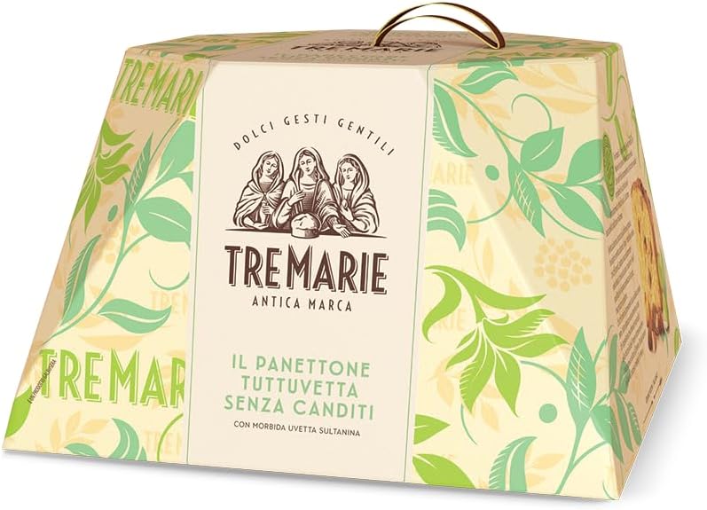 Tre Marie Panettone Milanese No Candied Fruits (1Kg)