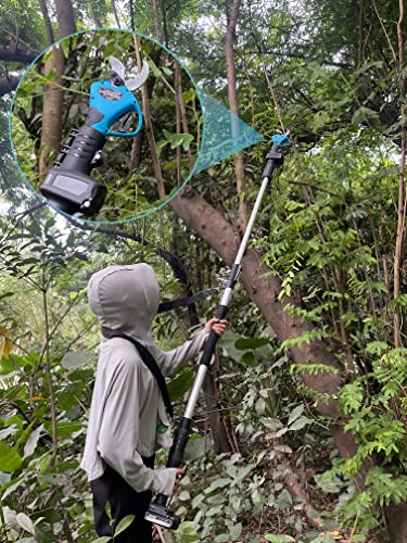 Laecabv Forbici Potatura Elettriche 40mm Progressivo Professionali Cesoie per Potatura con 2 21V/2Ah batteria per potatura Giardinaggio Ulivi Albero da frutta vigneto (LA-8605) - Image 7