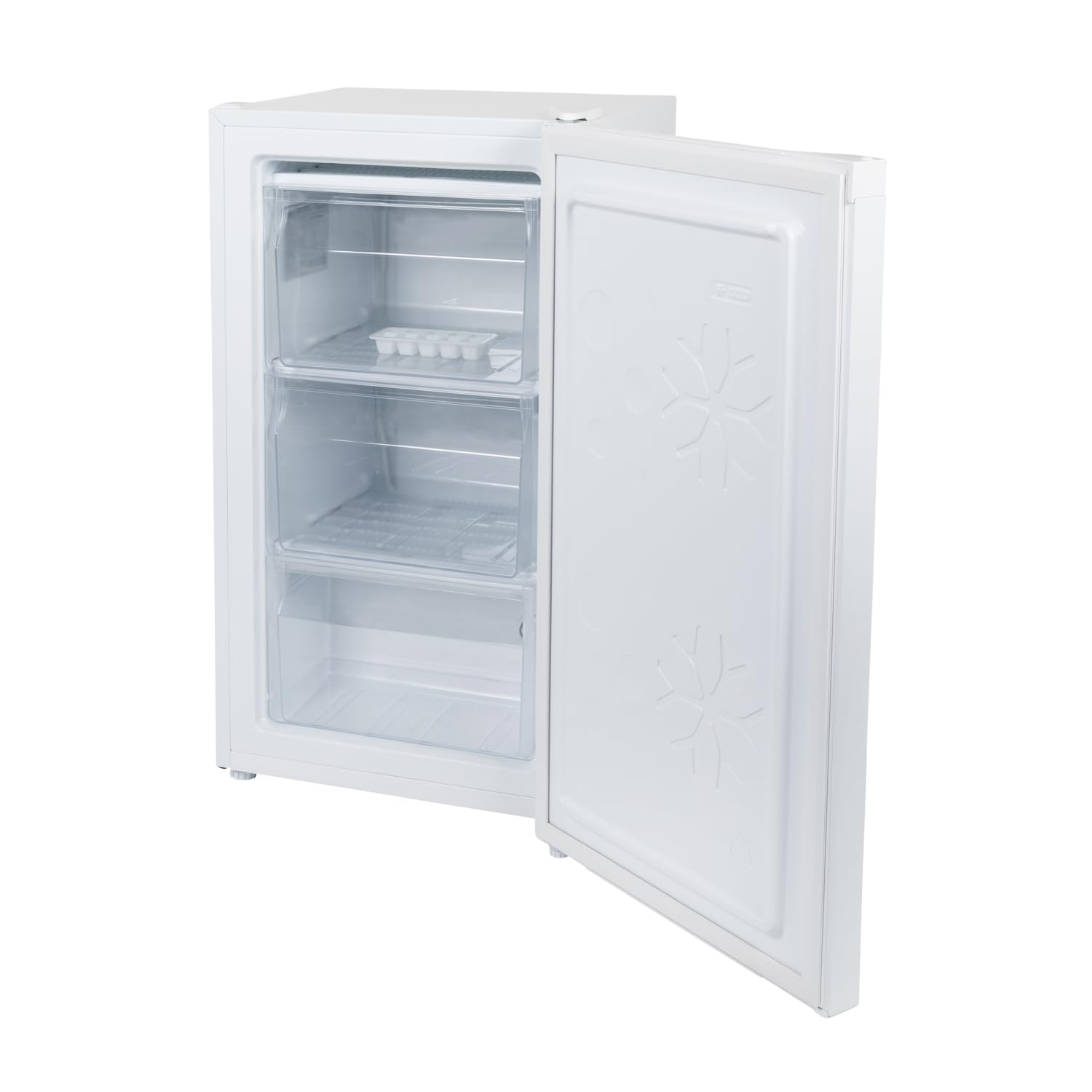 Willow WUCFZ48W 60L Small Freezer with Recessed Handle, Reversible Door, Undercounter Freezer, Adjustable Thermostat, 4* Rating - White — view 5