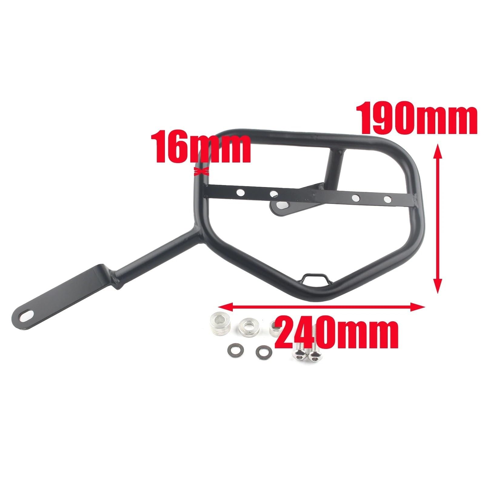 Uchwyt Topcase Do Royal Enfield 2017-2023 Tylny bagażnik