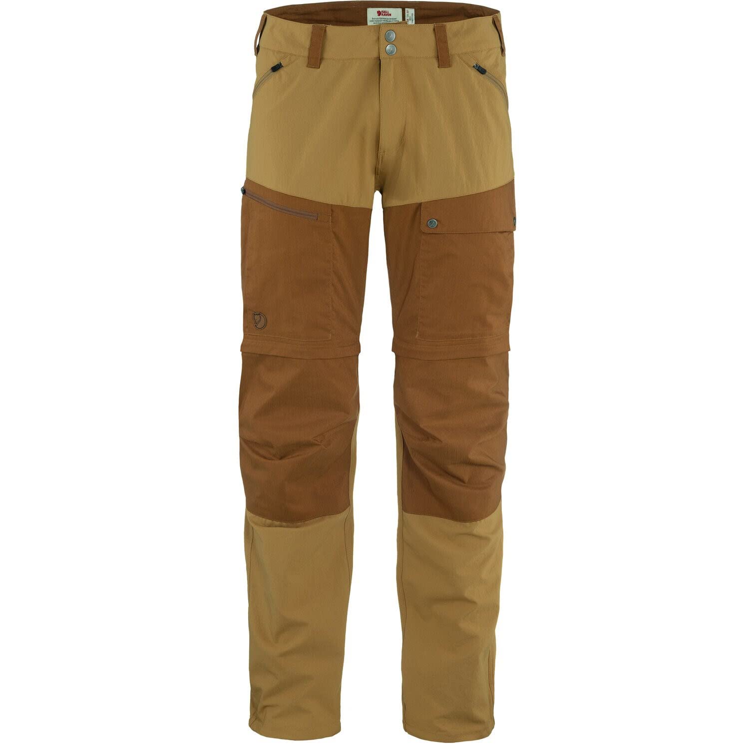 Fjallraven 81154-232-230 Abisko Midsummer Zip Off Trousers M Pants Men's Buckwheat Brown-Chestnut Size 56