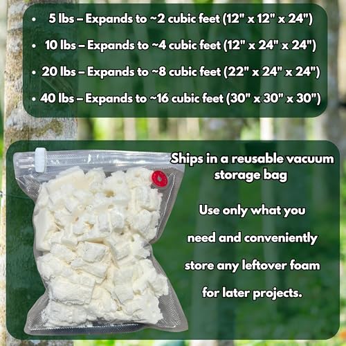 Espuma de látex triturada de 10 libras para renovar cojines de salón 4
