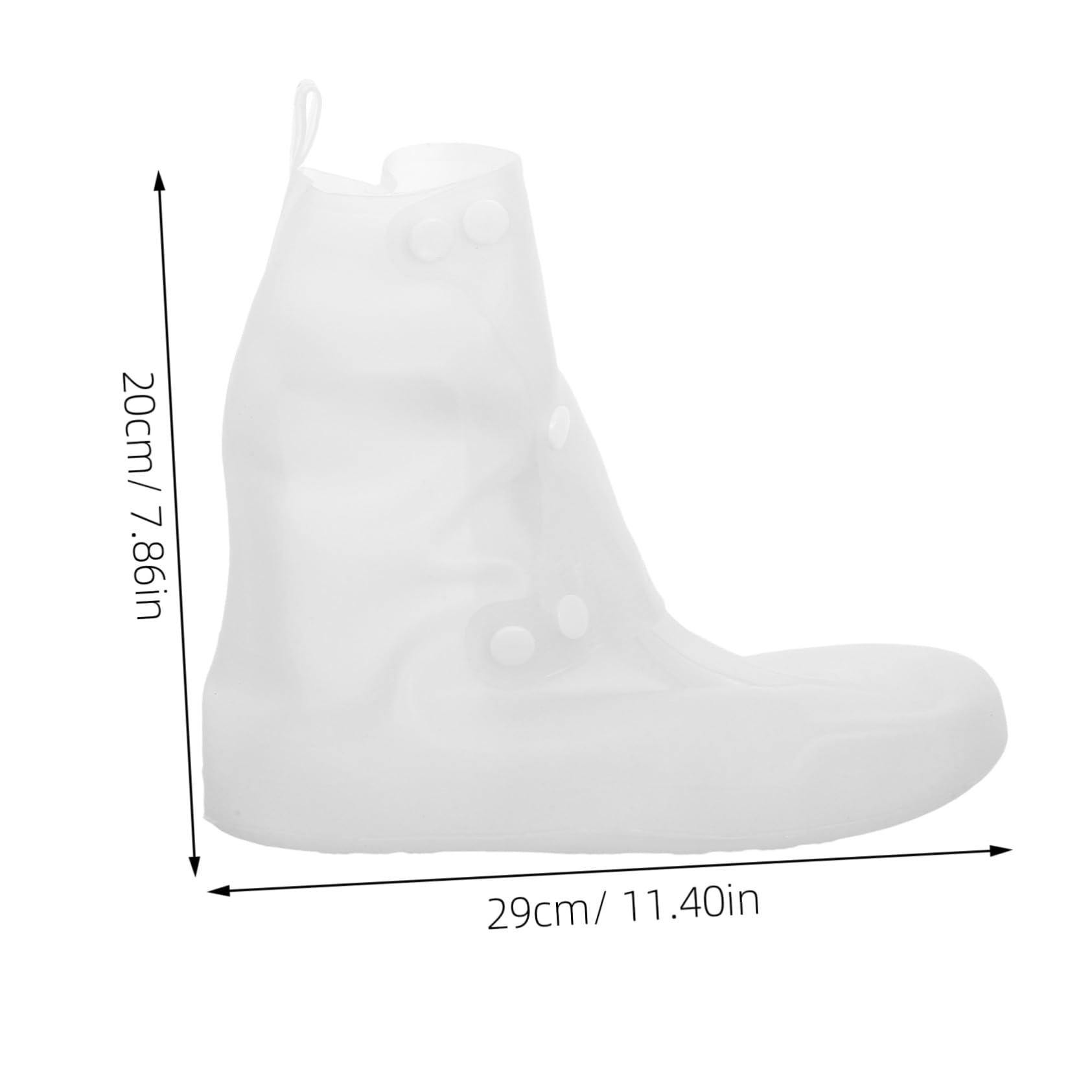 Holibanna 2 Pares De Fundas Impermeables Para Zapatos De Lluvia Para Hombre Antideslizantes Para Mujer Impermeables De Pvc Color
