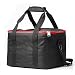 Pergear 12"x10"x9" Lightweight Fabrics Carrying Case Bag with 4 Removable Sponge Layers for Aputure AL-528 HR672 Led Video Lights
