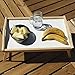 CONFORTIME Bandeja Cama Plegable, Mesa Madera con Asas 50 x 31 x...