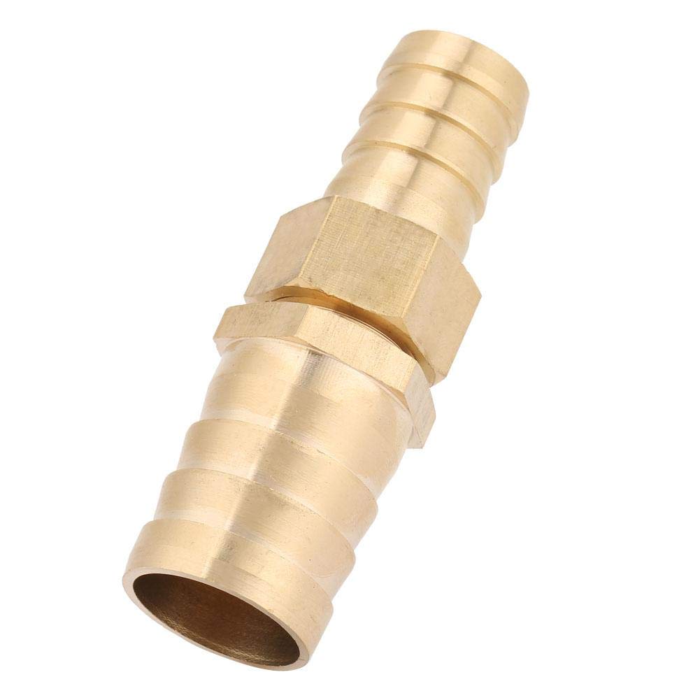 Réducteur Raccord Tuyau Laiton 19mm à 25mm - Filetage 1/2" - Pour Air, Eau, Huile - 76 Mm