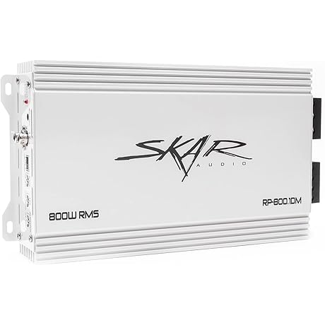 Skar Audio RP-800.1DM: The Ultimate Marine Subwoofer Amplifier for Crisp Bass on the Open Seas