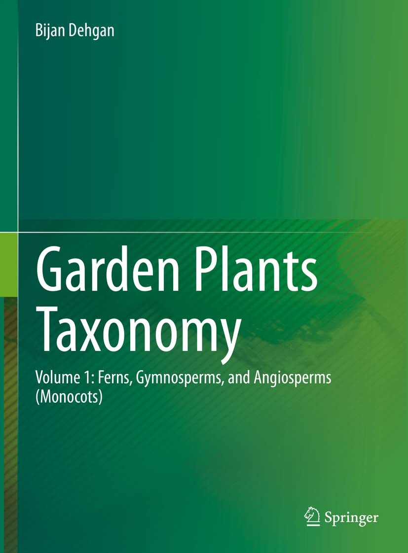 Garden Plants Taxonomy Volume 1 encyclopédie prestigieuse des plantes