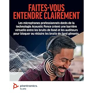 Plantronics Voyager Focus 2 UC casque sans fil + station de charge (Poly) – Active Noise Cancelling (ANC), longue durée… - Les Beatles, Paul McCartney, John Lennon, RIngo Starr, George Harrison Plantronics Voyager Focus 2 UC casque sans fil + station de charge (Poly) - Active Noise Cancelling (ANC), longue durée… – Image 4