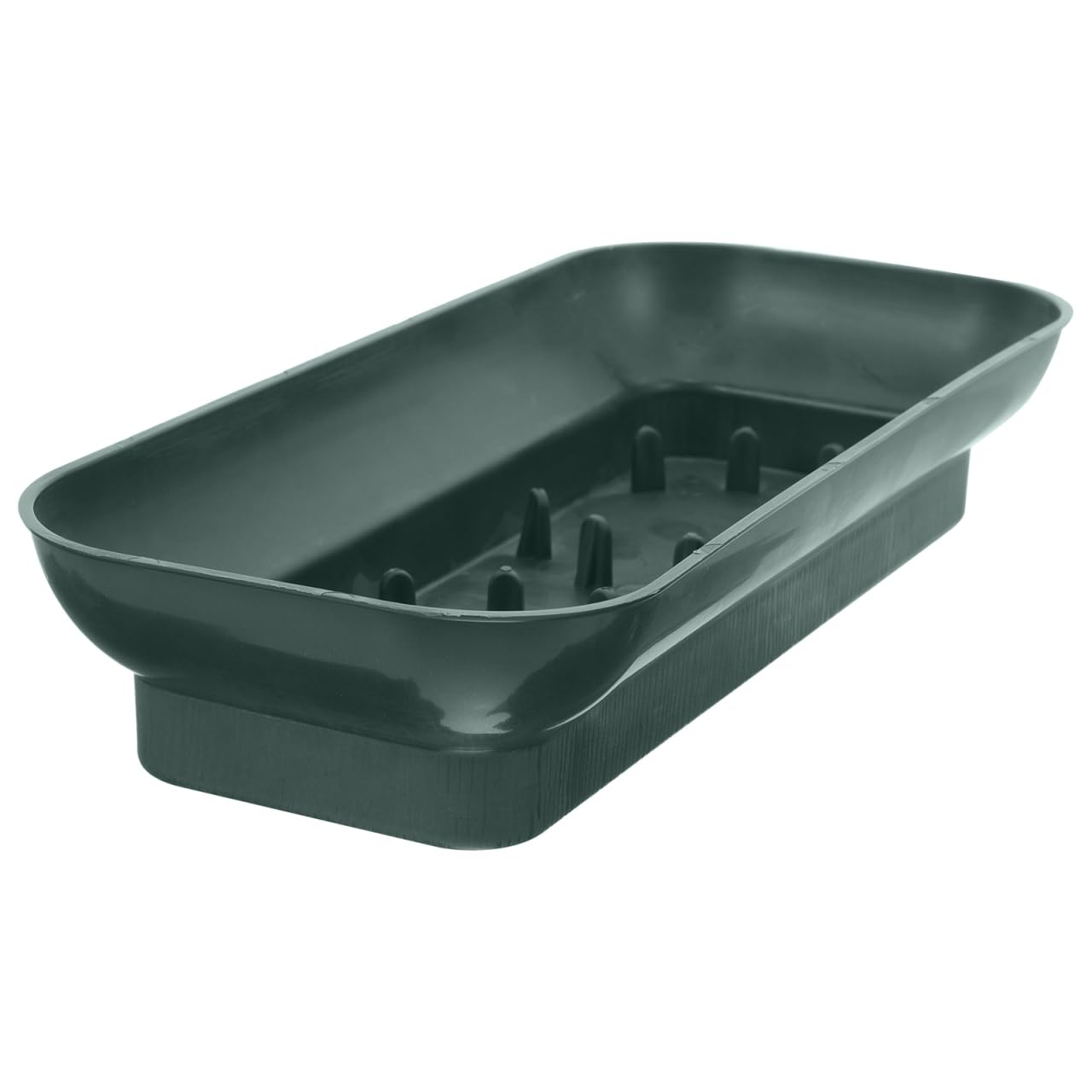AUTSUPPL Floral Foam Tray for Flower Arrangements Reusable Plastic Foam Container Pin Tray Floral Holder for Weddings Parties Events Minimalist Design 10.51X4.61X1.89In