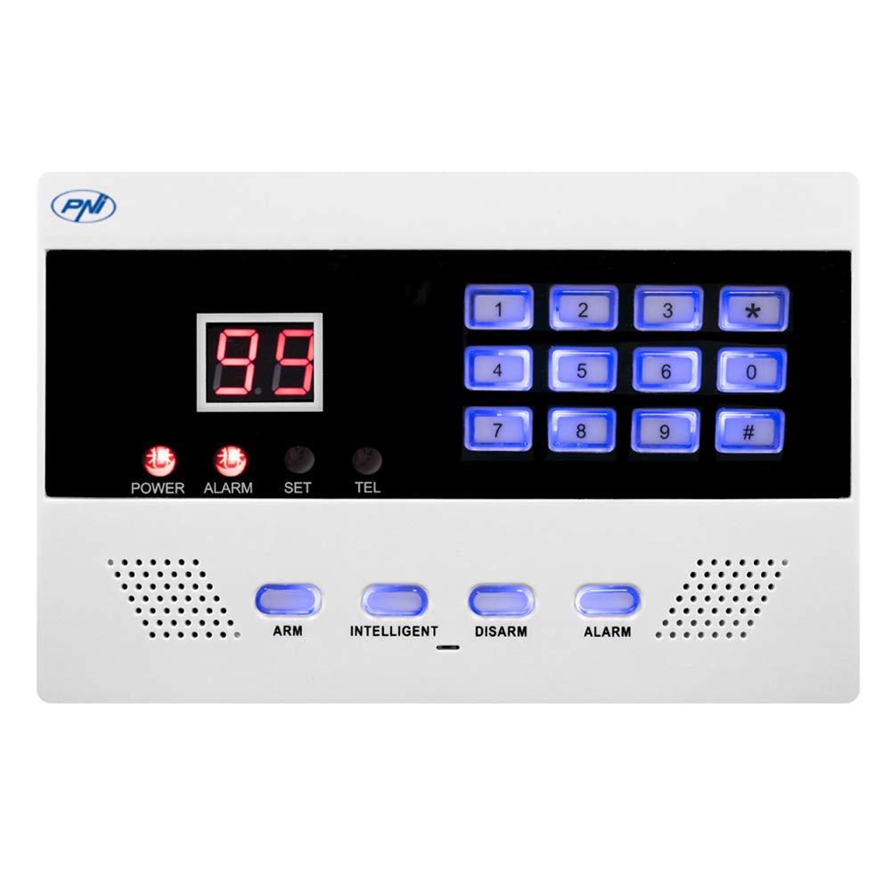 Paket PNI PG2710 Funkalarmsystem und 2 HS003 Bewegungsmelder