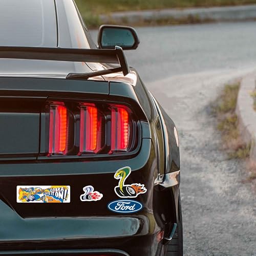 Ford Cobra Adhesive Vinyl Decals - Fun Set of Ford Cobra Stickers for Car, Laptop or Water Bottle - Image 6