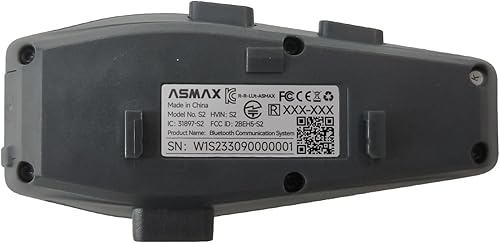 Miniatura 8 de Auriculares Bluetooth S1 para motocicleta con 3 modos de intercomunicación, comunicación de malla de 8 conductores, voz AI, radio FM, volumen