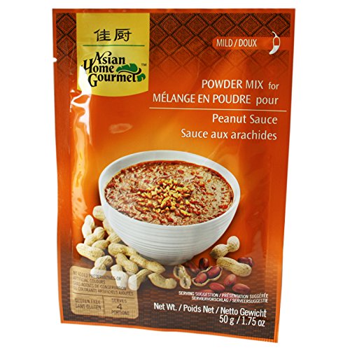 6x50g AHG Mix für Erdnuss-Sauce (Satesauce)