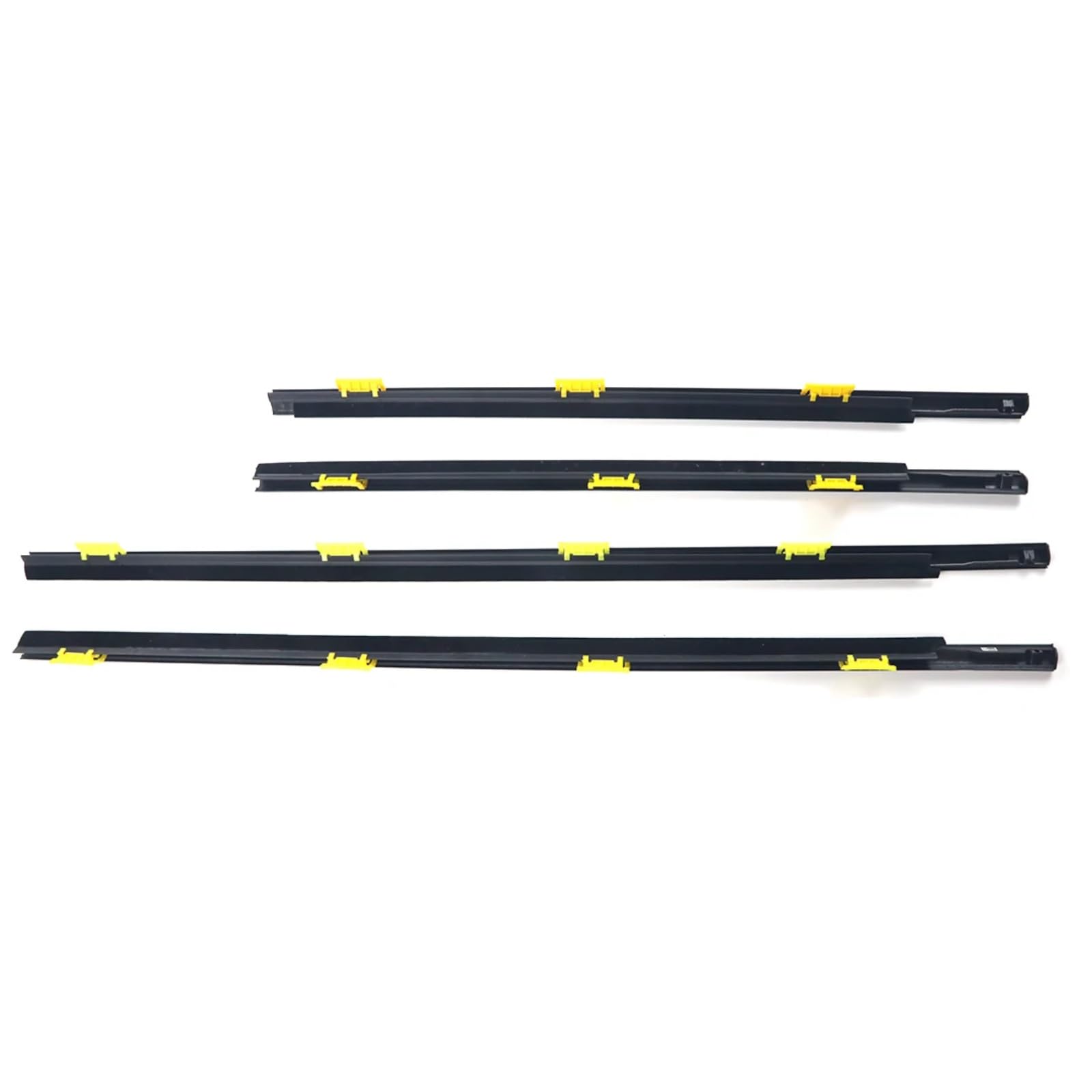 Automotive Window Seals for CR-V RD 2002-2006 4pcs Car Outer Windows Weatherstrip Pressure Sealing Belt Moulding Trim 72410S9A003