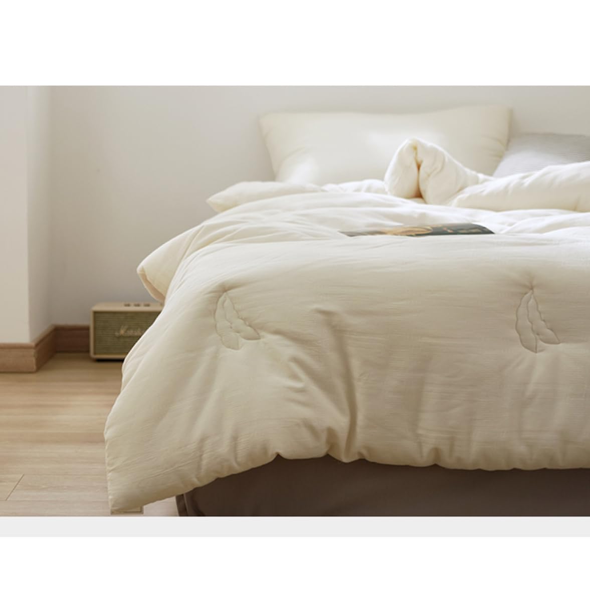 Amazon｜SCTX 夏用 羽毛布団 白 掛け布団 シングル 肌掛け 220*240cm4
