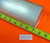 3' Aluminum 6061 Round Rod 7' Long Solid T6511 New Lathe Extruded Bar Stock 3.0' Diameter