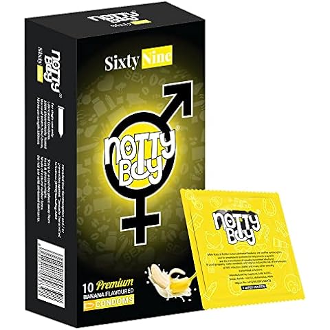 NottyBoy Banana Flavor Ultra Thin Condoms Cover