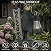 OOSTONEE Solar Garden Statues Welcome Bear Figurine, Solar Yard Decorations Lawn Ornaments, Unique Outside Decor for Porch, Gift for Mom Birthday Women