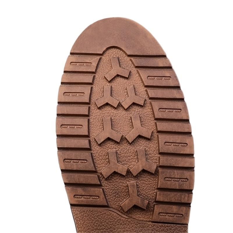 Men's Casual Business Shoes Breathable Lining Lace-ups Shoes Lightweight Non-Slip Rubber Soft Sole Comfortable Dress Polished Craft Shoes for Men(D,9.5)4