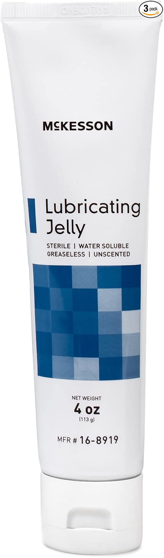 MCK19191406 - Lubricating Jelly McKesson Tube Sterile (Pack of 3)