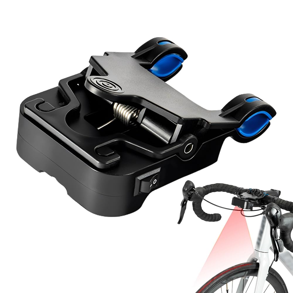 XPJBKC Fahrrad-Lenker-Kalibrierer, USB-Lade-Laser-Kalibrierer, Professionelles Sitzmittenversteller, Fahrrad-Wartungszubehör, Fahrrad-Ausrichtungsanzeige-Werkzeug Sport & Freizeit