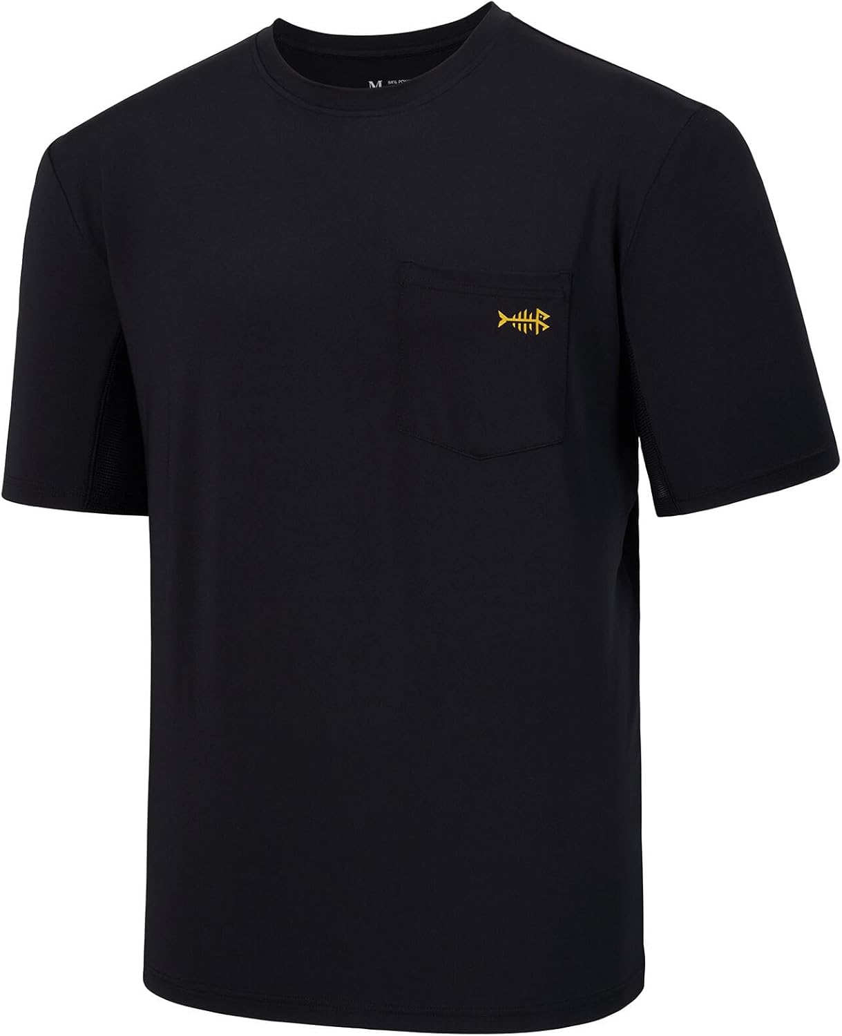 BASSDASH Men’s UPF 50+ Performance Short Sleeve Pocket T-Shirt UV Sun Protection Fishing Hiking Kayaking Sports Shirts