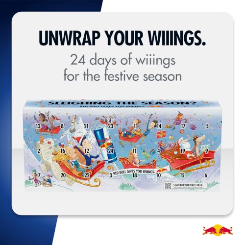 Red Bull Energy Drink Variety Advent Calendar Pack | with 80mg Caffeine, Taurine & B Vitamins, 8.4 fl. oz., Pack of 24 Cans - image 5