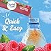 Crystal Light Raspberry Green Tea Naturally Flavored Powdered Drink Mix, 120 ct Pack, 12 Boxes of 10 On-the-Go-Packets