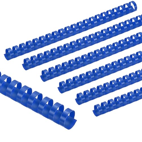 Peignes de reliure plastique 20mm PATIKIL, anneaux pour dossier lettre et cahier
