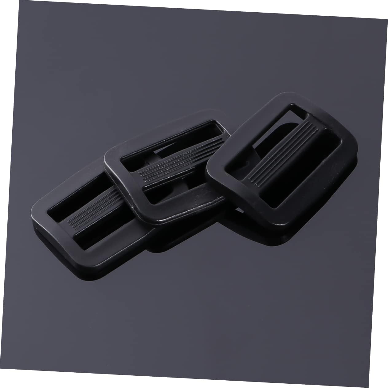 Plastic Single Hole Spring Stopper 20 Pcs Cord Locks for Lanyard Bag Clothing Tent Drawstring Toggle Fasteners