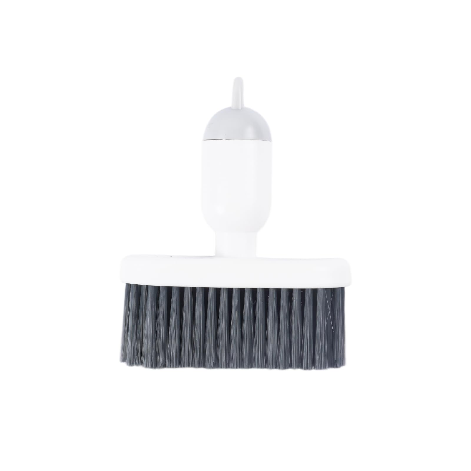 Fooyee White Computer Keyboard Cleaning Brush, Window Track Clean Brush, Keyboard Duster & Screen Cleaning Tool, Portable Household Clean Tool Anti-Static Soft Bristle Cleaner For Monitor Gaps
