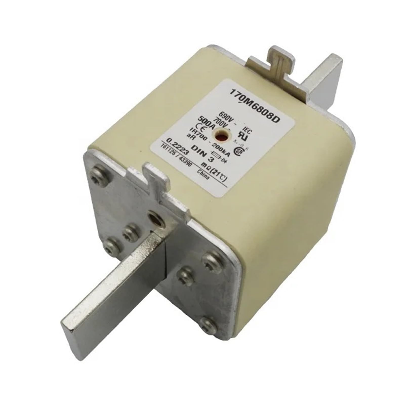 Portafusibles 500A 690V 170M6808D