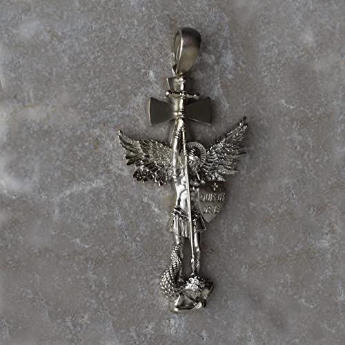 KAPRIBE Ciondolo San Michele in argento 925