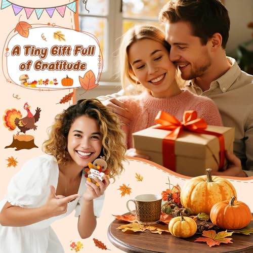 Fall Decorations for Home Fall Thanksgiving Gifts for Women Turkey Crochet - Image 5