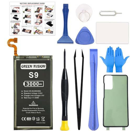 GREEN FUSION Samsung Galaxy S9 Replacement Battery