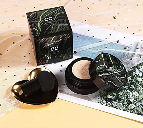 Air-Cushion-CC-Cream-Mushroom-Head-Foundation-Moisturizing-BB-Cream-Concealer-Makeup-Base-Long-Lasting-with-Mushroom-Makeup-Sponge Air Cushion CC Cream, Mushroom Head Foundation, Moisturizing BB Cream Concealer Makeup Base Long Lasting with Mushroom Makeup Sponge (CC Cream Natural)