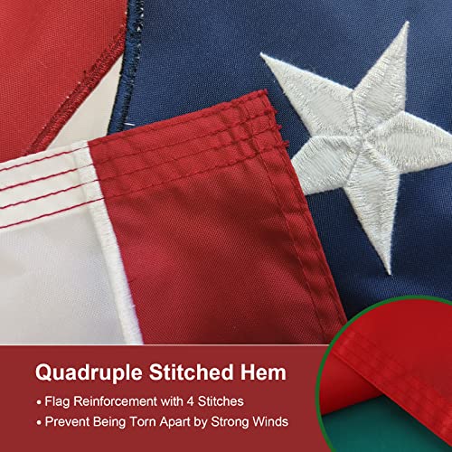 Syii American Flag 12X18 Inches And Puerto Rico Boat Flag 12X18 Inch For Outdoor Boat Car #TOP2