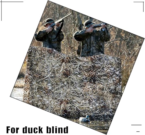 Image of 3m Camo Netting, Camouflage Netting, Hunting Blind Camo Net, Army Party Decorations, Sunshade Fence Nets, Lightweight, Bulk Roll, Mesh, Great for Camping, Shooting