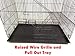 X-Large 5-Levels Chewproof Tight 3/8-inch Bar Spacing Guinea Pig Hamster Rodent Degu Dagus Ferret Chinchilla Sugar Glider Squirrel Rat Mice Rabbit Cat Critter Metal Cage with Removable Rolling Stand